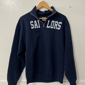 Navy Sailors quarter zip